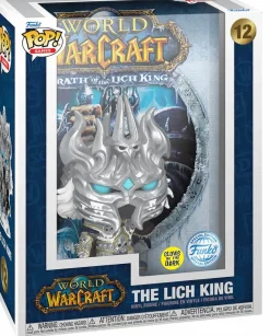 Pop! Covers>World of Warcraft : Wrath of the Lich King - Lich King Glow-in-the-Dark Pop! Game Covers Vinyl Figure