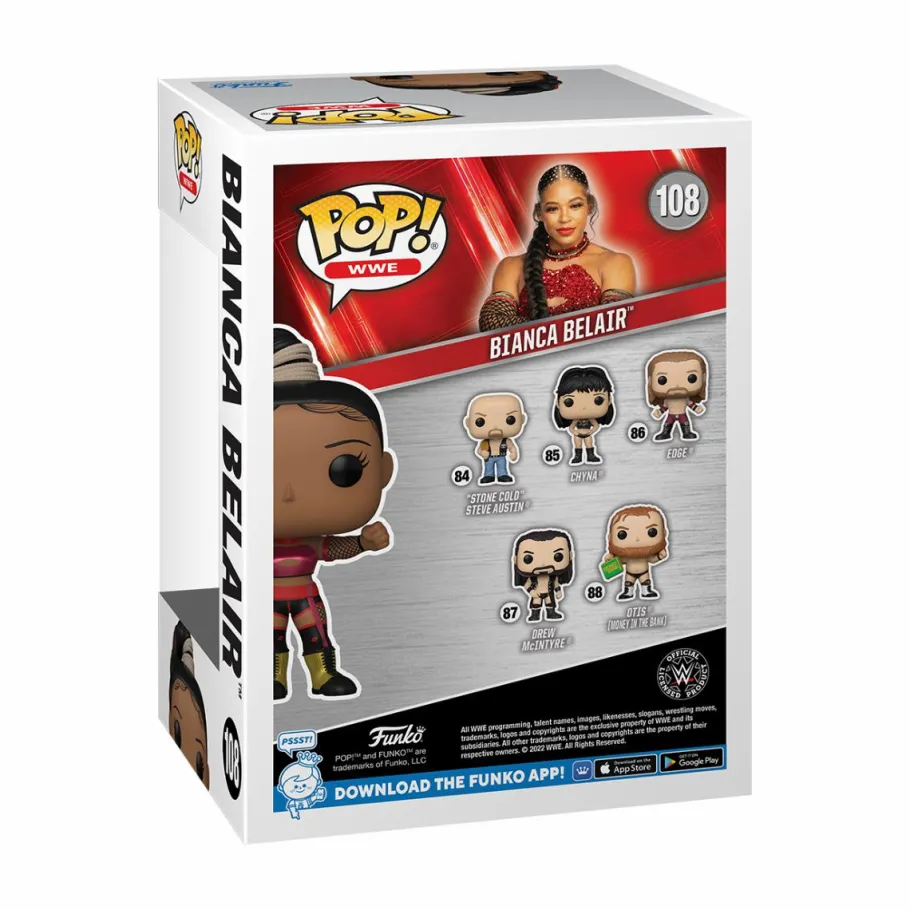 Standard Pop!>Wrestling WWE/WWF WWE - Bianca Belair (WrestleMania 38) Pop! Vinyl Figure