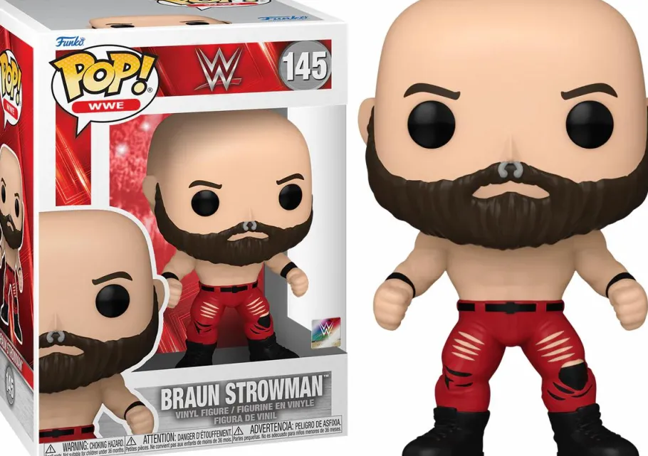 Standard Pop!>Wrestling WWE/WWF WWE - Braun Strowman with Nose Piercing Pop! Vinyl Figure