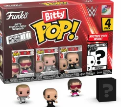 Blind Box>Wrestling WWE/WWF WWE - Bret “Hit Man” Hart, Shawn Michaels, “Mean” Gene Okerlund & Mystery Bitty Series 01 Pop! Vinyl Figure 4-Pack
