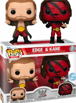 Standard Pop!>Wrestling WWE/WWF WWE - Edge & Kane Pop! Vinyl Figure 2-Pack