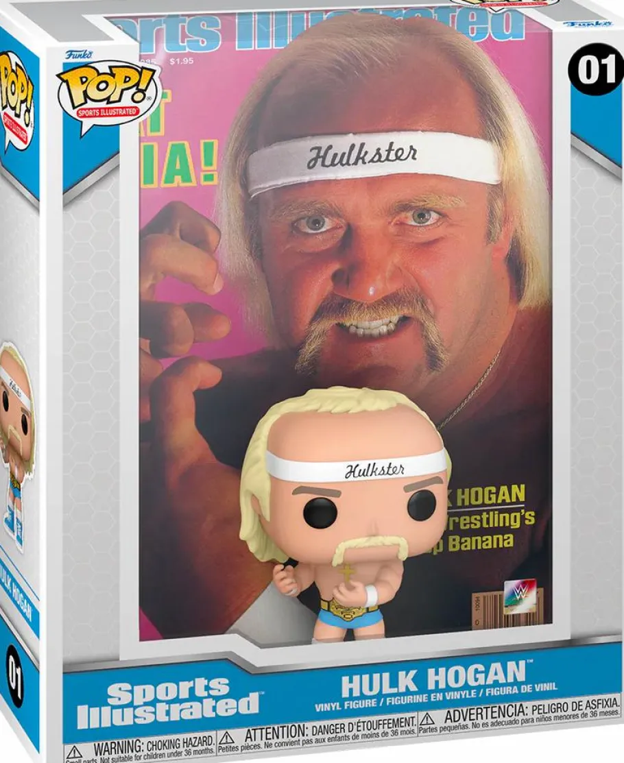 Pop! Covers>Wrestling WWE/WWF WWE - Hulk Hogan Sports Illustrated Pop! Covers Vinyl Figure