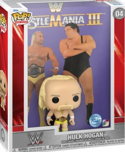 Pop! Covers>Wrestling WWE/WWF WWE - Hulk Hogan WrestleMania III Pop! Covers Vinyl Figure