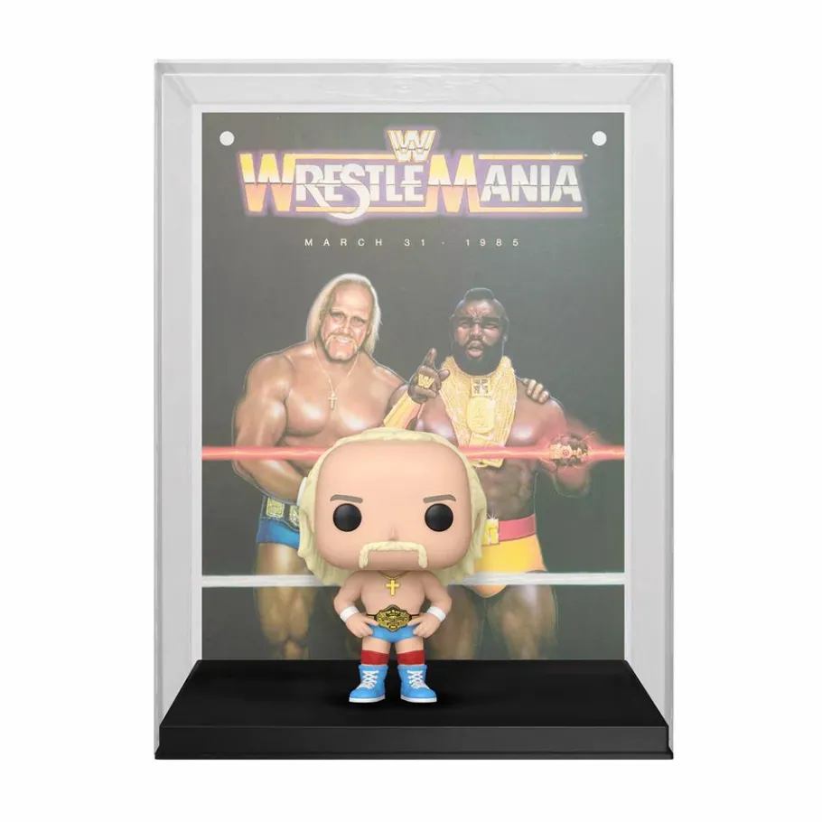 Pop! Covers>Wrestling WWE/WWF WWE - Hulk Hogan WrestleMania I Pop! Covers Vinyl Figure