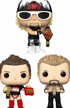 Pop! Bundles>Wrestling WWE/WWF WWE - Main Event Pop! Vinyl Bundle (Set of 3)