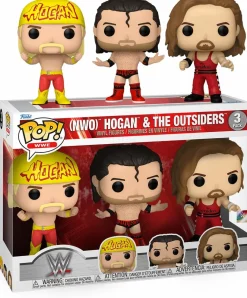 Standard Pop!>WWE - (NWO) Hulk Hogan, Scott Hall, & Kevin Nash The Outsiders Pop! Vinyl 3-Pack