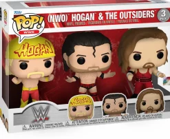 Standard Pop!>WWE - (NWO) Hulk Hogan, Scott Hall, & Kevin Nash The Outsiders Pop! Vinyl 3-Pack
