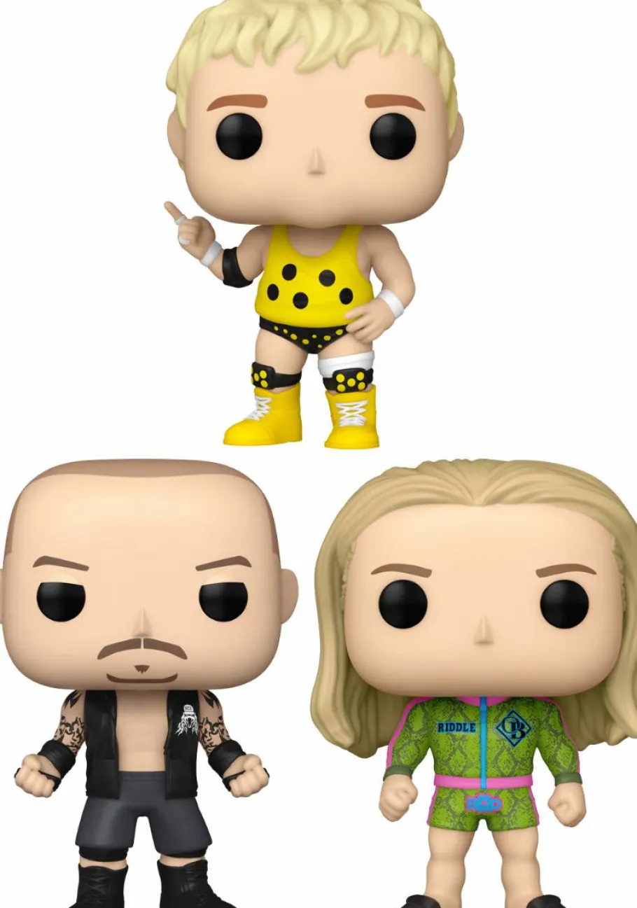 Standard Pop!>Wrestling WWE/WWF WWE - RKBrhodes Pop! Vinyl Bundle (Set of 3)