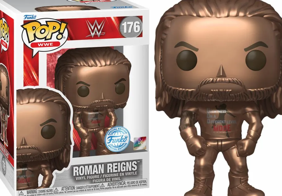 Standard Pop!>WWE - Roman Reigns (Bronze) Pop! Vinyl Figure