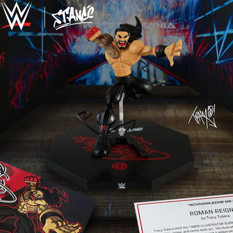 Designer Vinyl>WWE - Roman Reigns Limited Edition 8.5" Vinyl Figure by Tracy Tubera