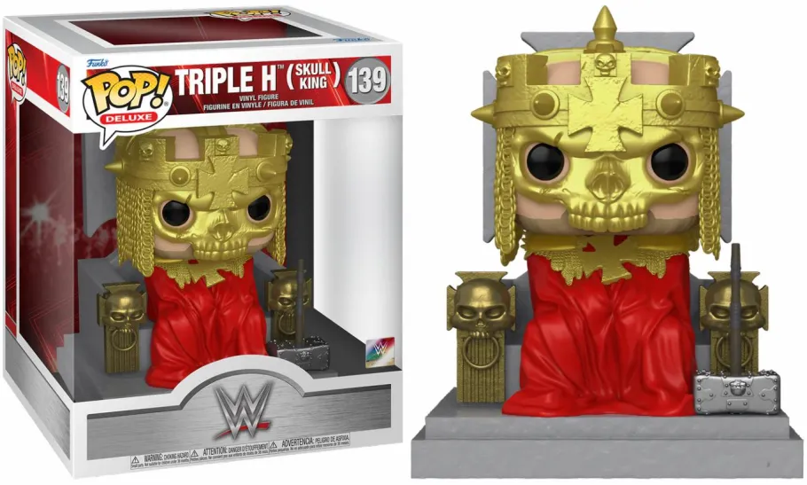 Pop! Deluxe>Wrestling WWE/WWF WWE - Triple H Skull King Deluxe Pop! Vinyl Figure