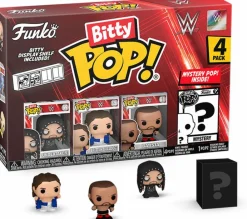 Blind Box>Wrestling WWE/WWF WWE - Undertaker, British Bulldog, Batista & Mystery Bitty Series 04 Pop! Vinyl Figure 4-Pack