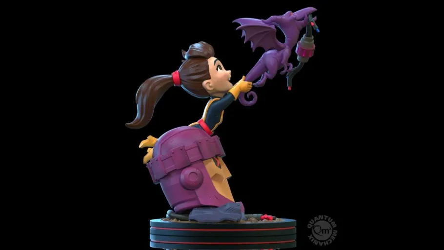 Designer Vinyl>X-Men - Kitty Pryde & Lockheed Q-Fig Diorama 5” Vinyl Figure