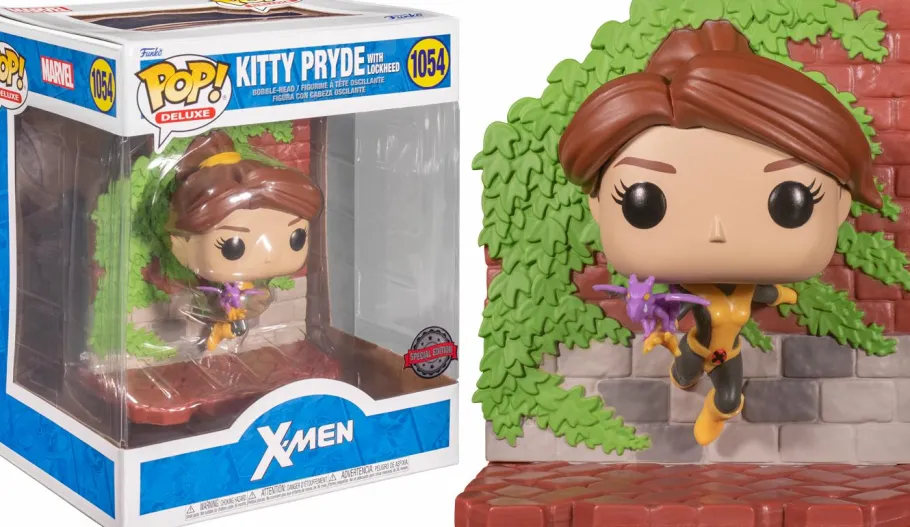 Pop! Deluxe>X-Men - Kitty Pryde with Lockheed Deluxe Pop! Vinyl Figure