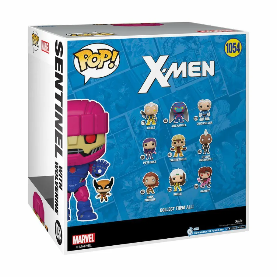 Super-Sized Pop!>X-Men - Sentinel with Wolverine 10” Jumbo Pop! Vinyl Figure
