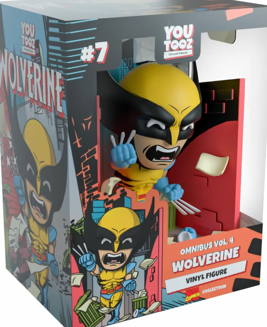 Designer Vinyl>X-Men - Wolverine (Wolverine Omnibus Vol. 4 Cover) 5" Diorama Vinyl Figure
