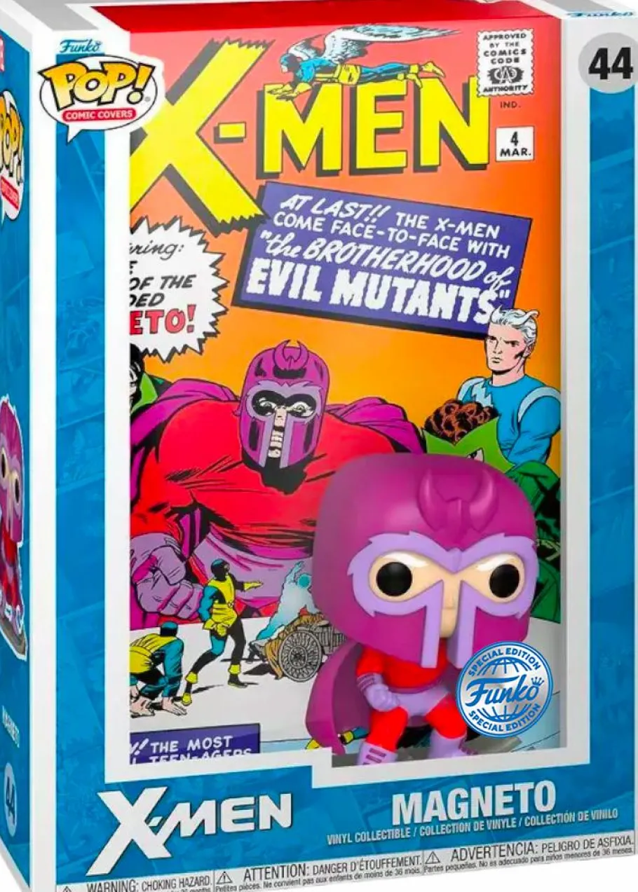 Pop! Covers>X-Men - Vol. 1 Issue #4 Magneto Pop! Comic Covers Vinyl Figure
