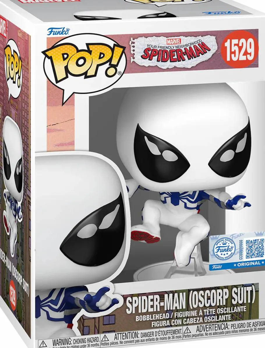 Standard Pop!>Spider-Man Your Friendly Neighborhood (2025) - (Oscorp Suit) Pop! Vinyl Figure (Popcultcha Exclusive)