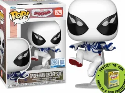 Pop! Chases, Vault, Limited Editions, Ppp Items>Spider-Man Your Friendly Neighborhood (2025) - (Oscorp Suit) Pop! Vinyl Figure in Acrylic Pop! Protector (Popcultcha Exclusive)