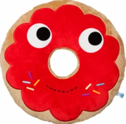 Designer Plush>Heidi Kenney Yummy - Donut 16" Red Large Plush by