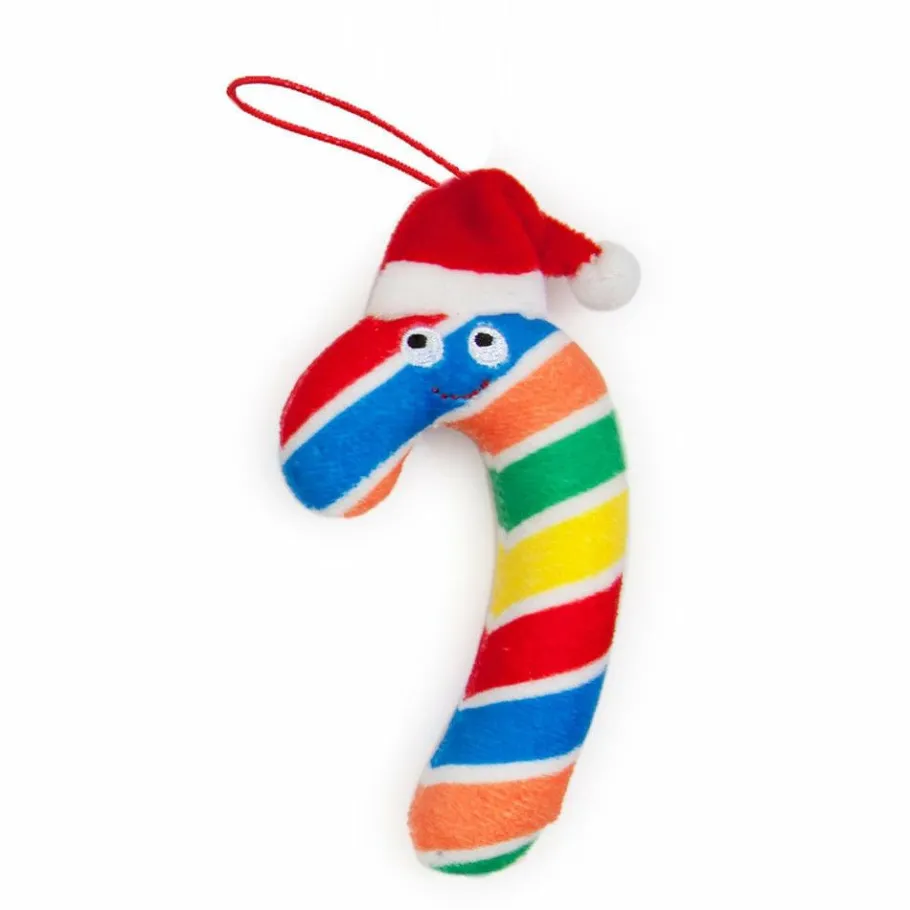 Designer Plush>Yummy World - Candy Cane 4” Plush Ornament 4-Pack