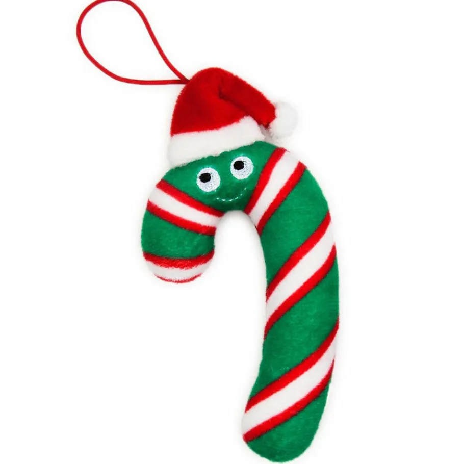 Designer Plush>Yummy World - Candy Cane 4” Plush Ornament 4-Pack
