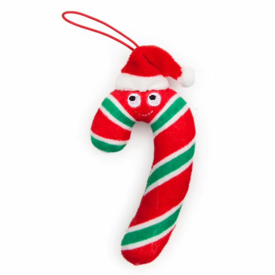 Designer Plush>Yummy World - Candy Cane 4” Plush Ornament 4-Pack