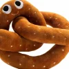 Designer Plush>Yummy World - Hans the Pretzel 10” Medium Plush
