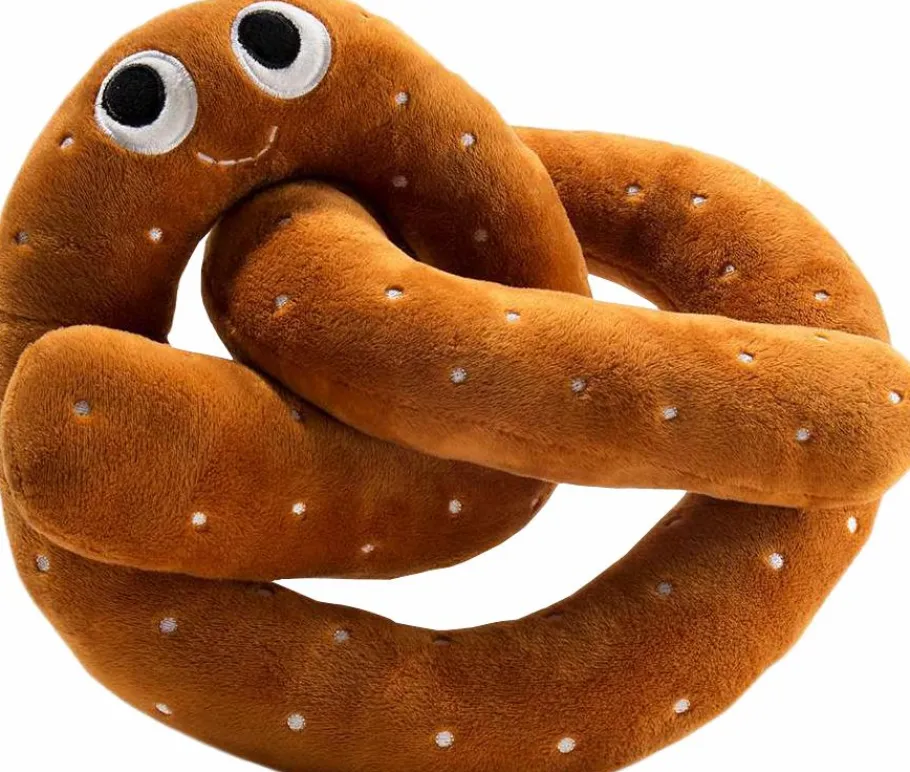 Designer Plush>Yummy World - Hans the Pretzel 10” Medium Plush