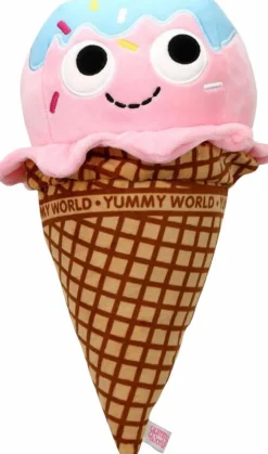 Designer Vinyl>Dunny Yummy World - Walter Waffle Cone Ice Cream Scoop 10” Plush