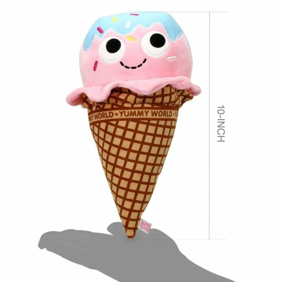 Designer Vinyl>Dunny Yummy World - Walter Waffle Cone Ice Cream Scoop 10” Plush