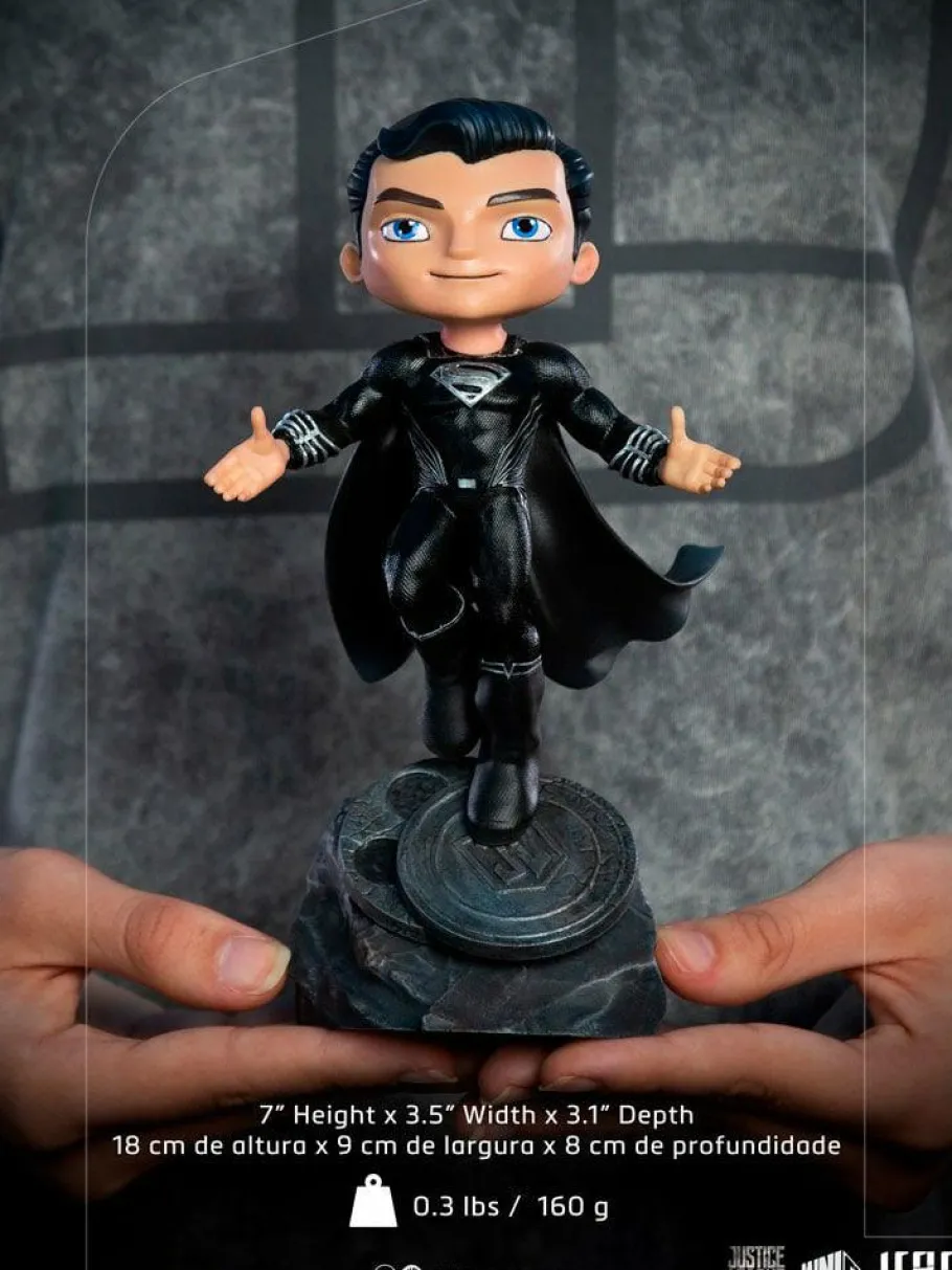 Designer Vinyl>Justice League Zack Snyder’s (2021) - Superman Black Suit MiniCo 7” Vinyl Figure