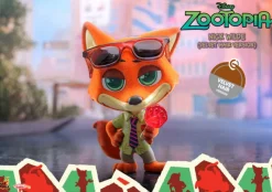Cosbaby>Zootopia - Nick Wilde (Velvet Hair Version) Cosbaby (S) Hot Toys Figure